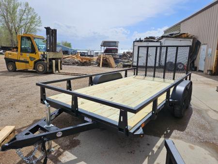 New 2026 HTC 7'x14' Utility Trailer