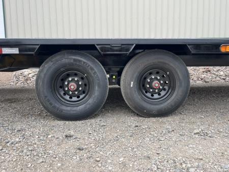 New 2026 25' 16k PJ Gooseneck Flatbed Trailer