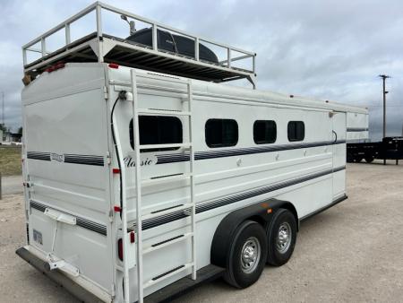 Used 1993 Titan Trailer 6'8" x 20' Motorcycle Toy Hauler LQ Conversion Trailer