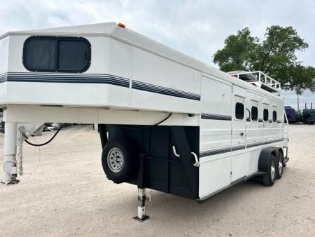 Used 1993 Titan Trailer 6'8" x 20' Motorcycle Toy Hauler LQ Conversion Trailer