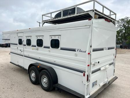 Used 1993 Titan Trailer 6'8" x 20' Motorcycle Toy Hauler LQ Conversion Trailer