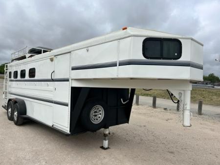 Used 1993 Titan Trailer 6'8" x 20' Motorcycle Toy Hauler LQ Conversion Trailer