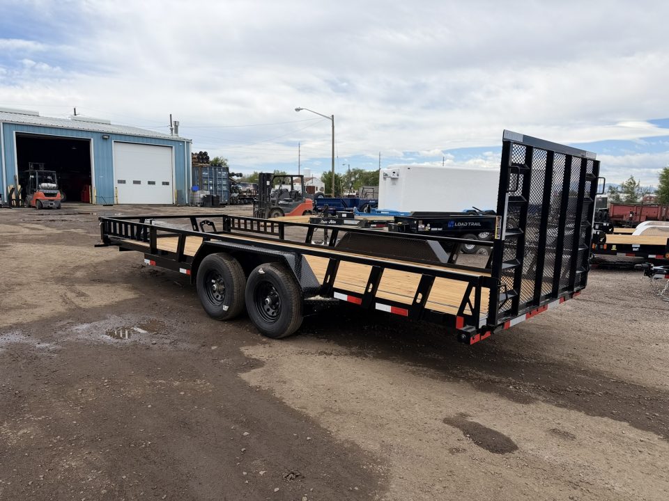 New 2026 Load Trail 7-20 Heavy Duty Tandem Axle Ramp Gate Utility 10K GVWR