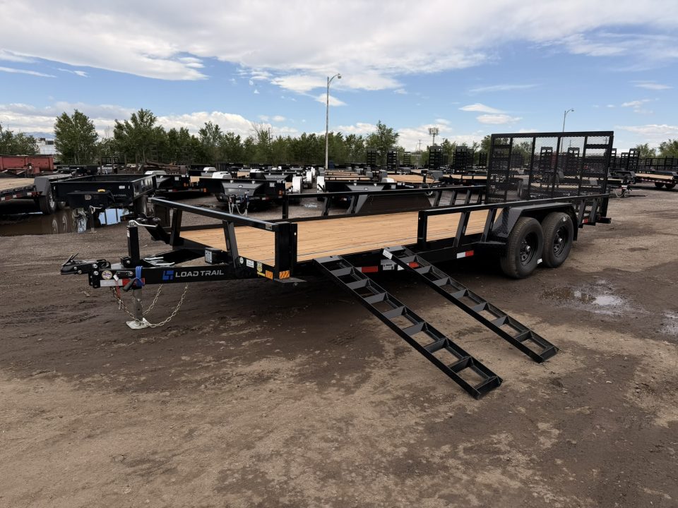 New 2026 Load Trail 7-20 Heavy Duty Tandem Axle Ramp Gate Utility 10K GVWR