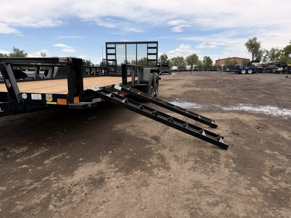 New 2026 Load Trail 7-20 Heavy Duty Tandem Axle Ramp Gate Utility 10K GVWR