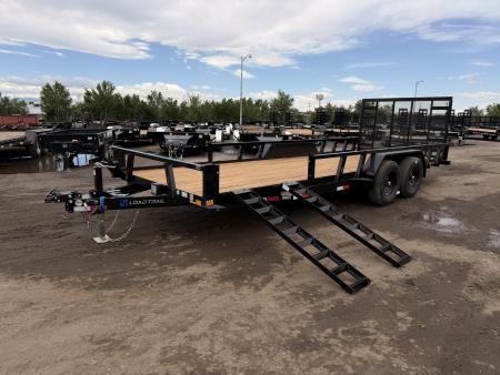 New 2026 Load Trail 7-20 Heavy Duty Tandem Axle Ramp Gate Utility 10K GVWR