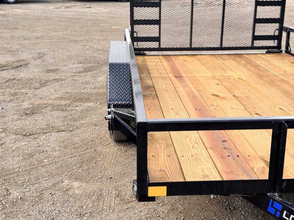New 2026 Load Trail 7-12 Tandem Axle Ramp Gate Utility 7K GVWR