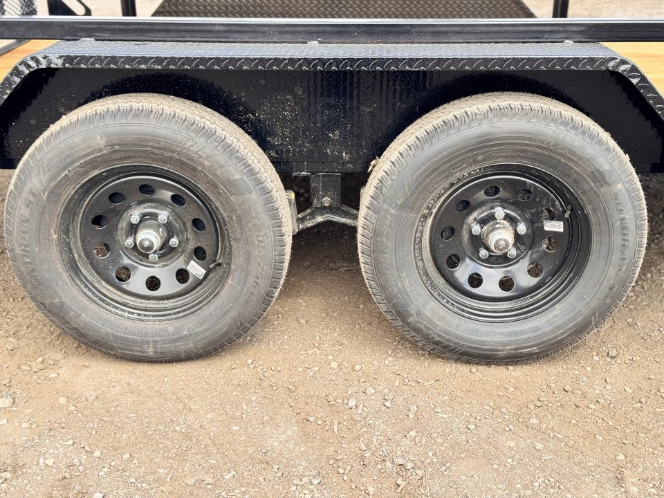 New 2026 Load Trail 7-12 Tandem Axle Ramp Gate Utility 7K GVWR