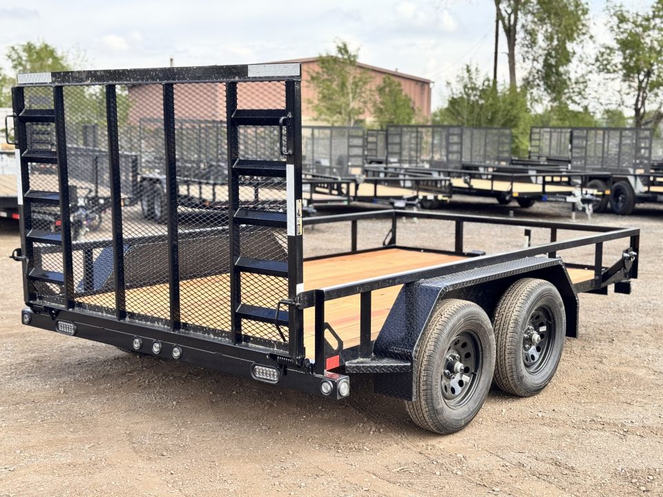 New 2026 Load Trail 7-12 Tandem Axle Ramp Gate Utility 7K GVWR