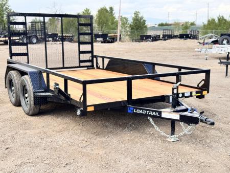 New 2026 Load Trail 7-12 Tandem Axle Ramp Gate Utility 7K GVWR