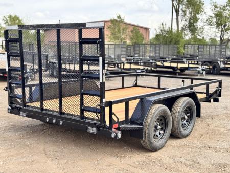 New 2026 Load Trail 7-12 Tandem Axle Ramp Gate Utility 7K GVWR