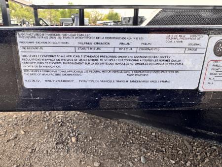 New 2026 Load Trail 7-12 Tandem Axle Ramp Gate Utility 7K GVWR
