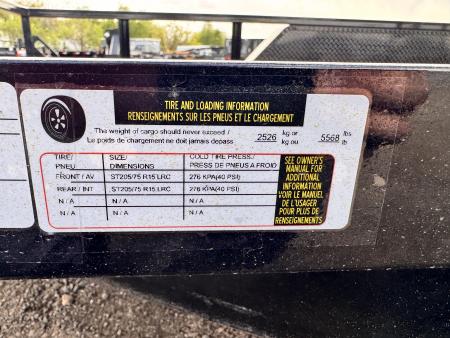 New 2026 Load Trail 7-12 Tandem Axle Ramp Gate Utility 7K GVWR
