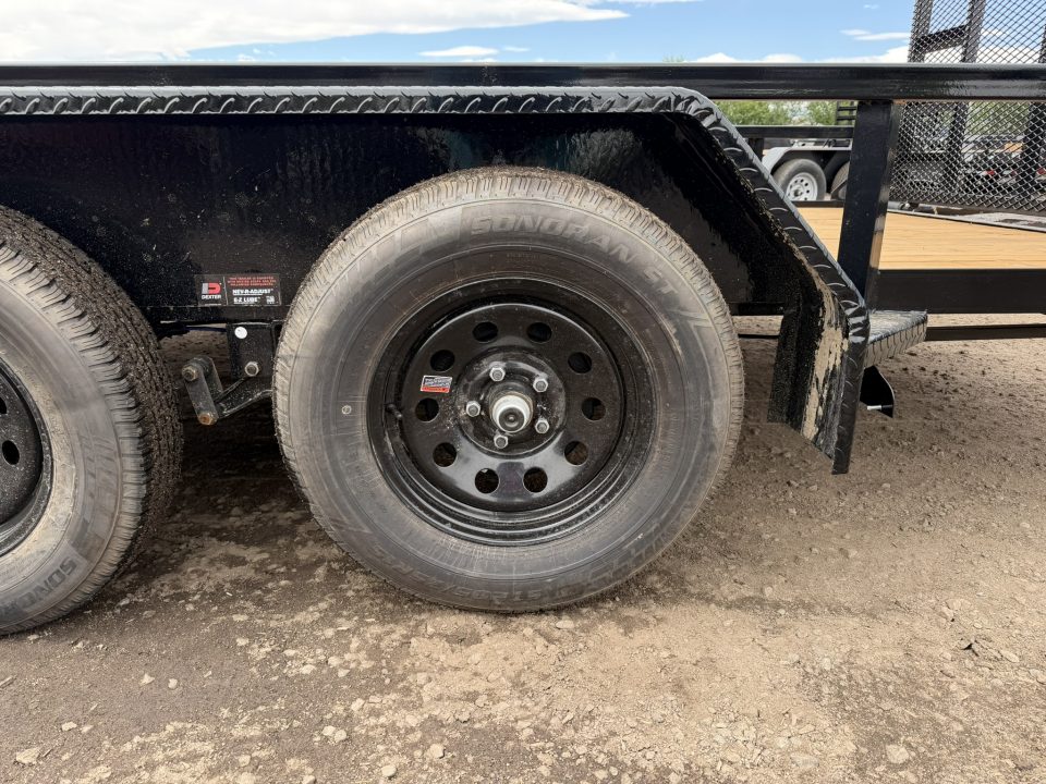 New 2026 Load Trail 7-18 Tandem Axle Ramp Gate Utility 7K GVWR