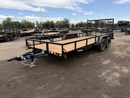 New 2026 Load Trail 7-18 Tandem Axle Ramp Gate Utility 7K GVWR
