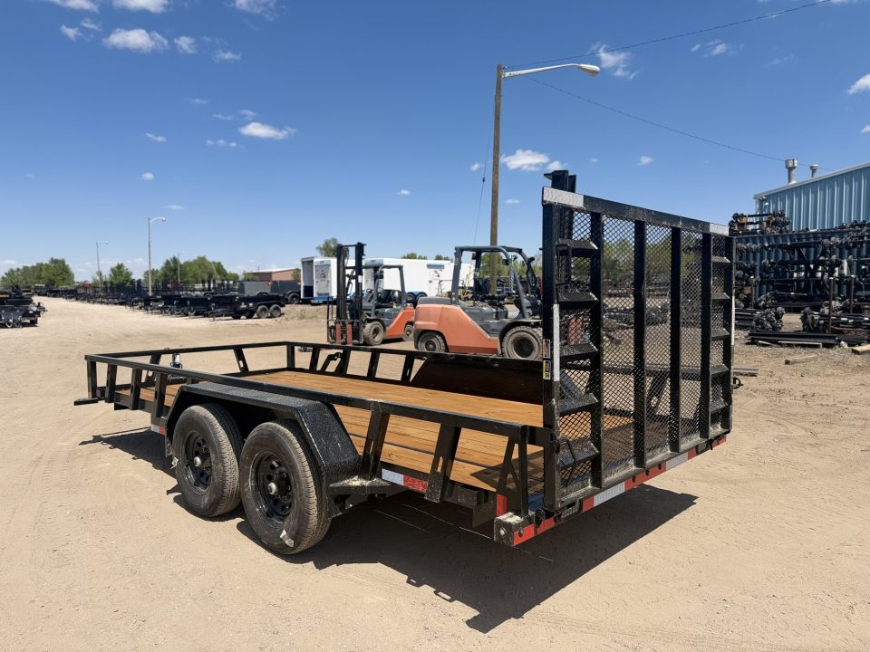 New 2026 Load Trail 7-16 Heavy Duty Tandem Axle Ramp Gate Utility 10K GVWR