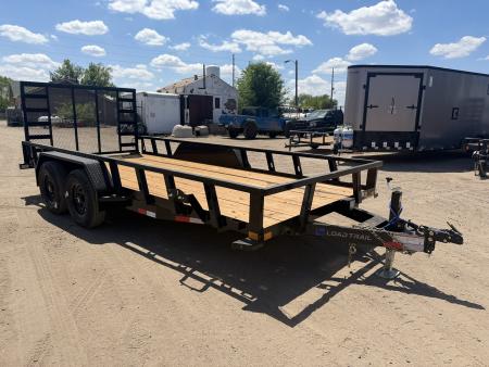 New 2026 Load Trail 7-16 Heavy Duty Tandem Axle Ramp Gate Utility 10K GVWR