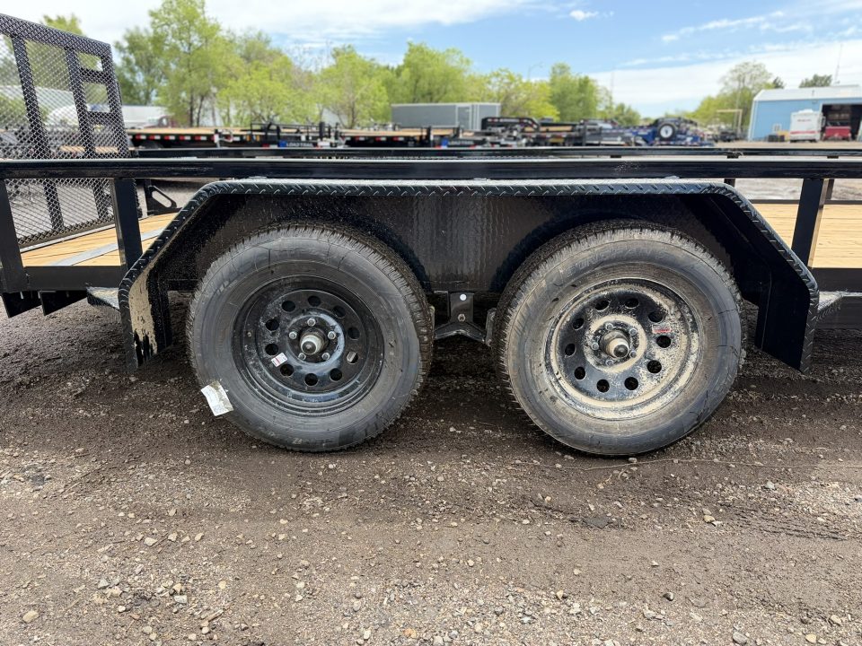 New 2026 Load Trail 7-16 Tandem Axle Ramp Gate Utility 7K GVWR