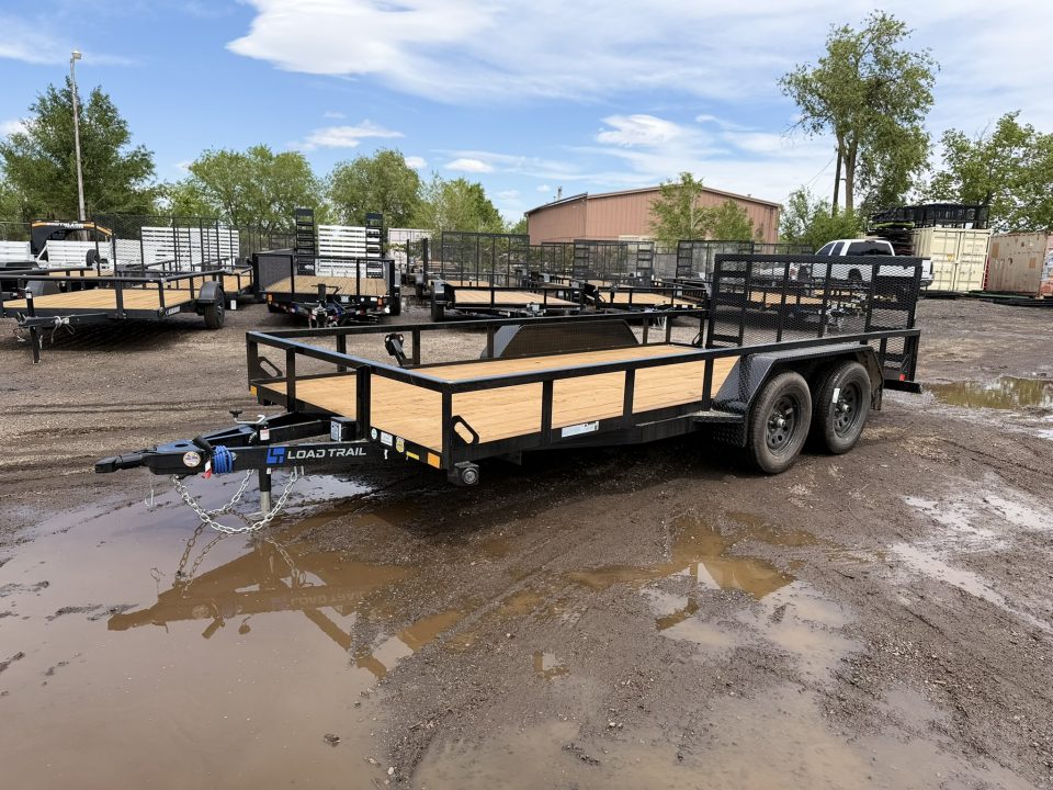 New 2026 Load Trail 7-16 Tandem Axle Ramp Gate Utility 7K GVWR