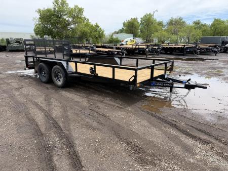 New 2026 Load Trail 7-16 Tandem Axle Ramp Gate Utility 7K GVWR