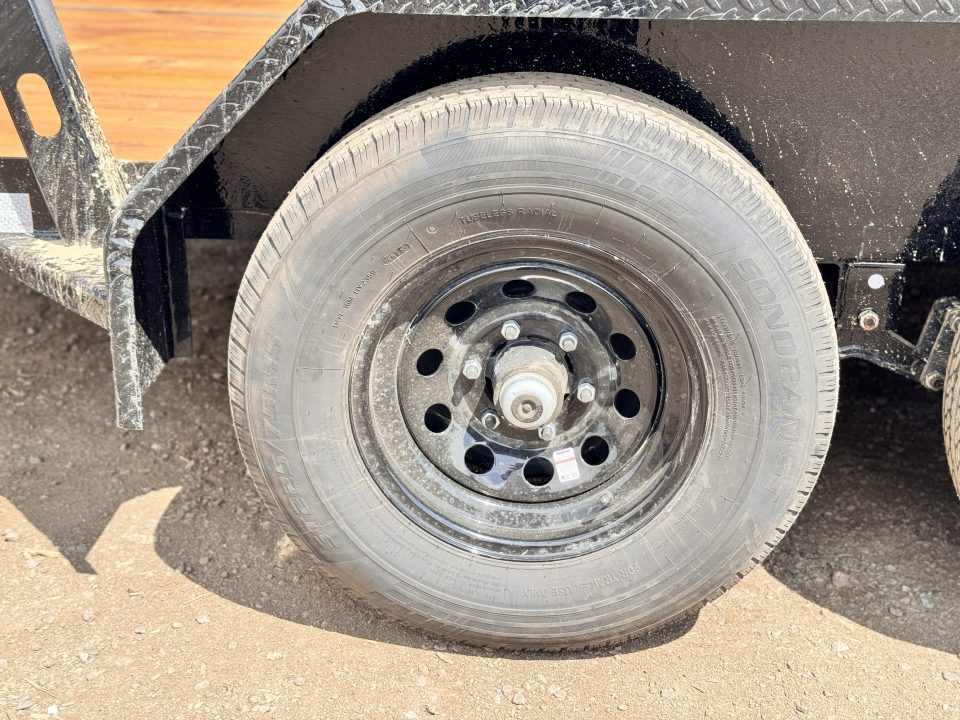 New 2026 Load Trail 7-16 Heavy Duty Tandem Axle Ramp Gate Utility W/ ATV Ramps 10K GVWR