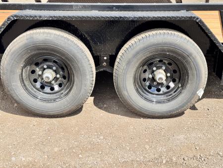 New 2026 Load Trail 7-16 Heavy Duty Tandem Axle Ramp Gate Utility W/ ATV Ramps 10K GVWR