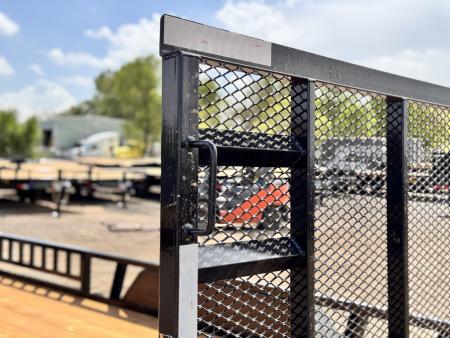 New 2026 Load Trail 7-16 Heavy Duty Tandem Axle Ramp Gate Utility W/ ATV Ramps 10K GVWR