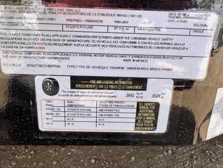 New 2026 Load Trail 7-16 Heavy Duty Tandem Axle Ramp Gate Utility W/ ATV Ramps 10K GVWR