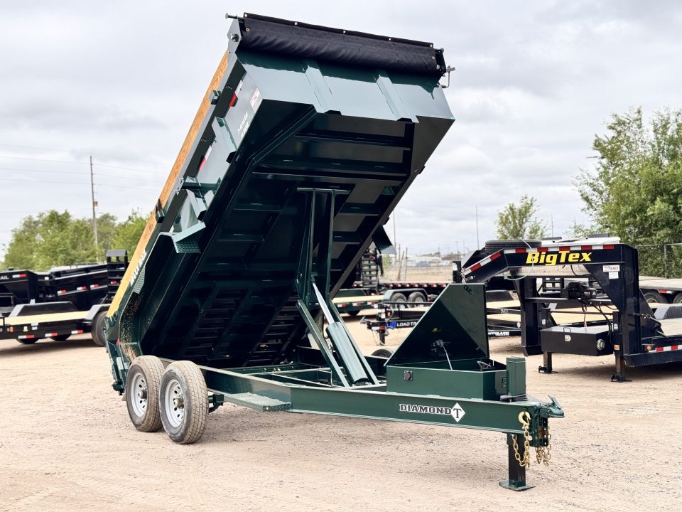 New 2026 Diamond T 7-14 Dump W/ 7 Gauge Floor/Wall 7K Axles