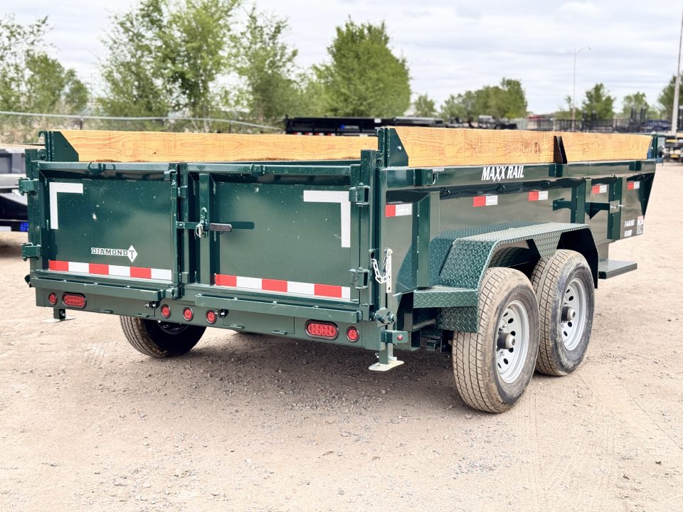New 2026 Diamond T 7-14 Dump W/ 7 Gauge Floor/Wall 7K Axles
