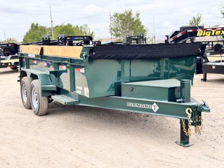 New 2026 Diamond T 7-14 Dump W/ 7 Gauge Floor/Wall 7K Axles