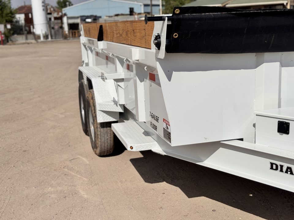 New 2026 Diamond T 7-14 Dump W/ 7 Gauge Floor/Wall 7K Axles