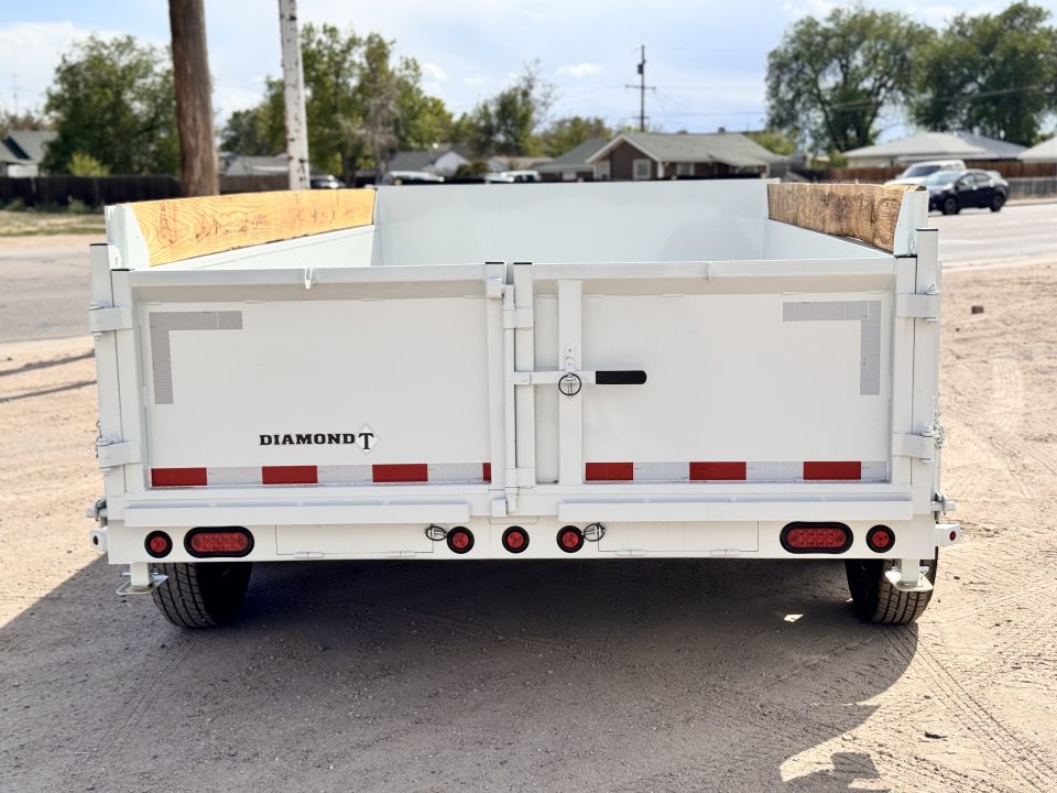 New 2026 Diamond T 7-14 Dump W/ 7 Gauge Floor/Wall 7K Axles