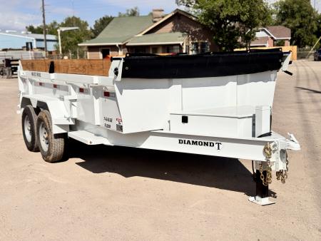 New 2026 Diamond T 7-14 Dump W/ 7 Gauge Floor/Wall 7K Axles