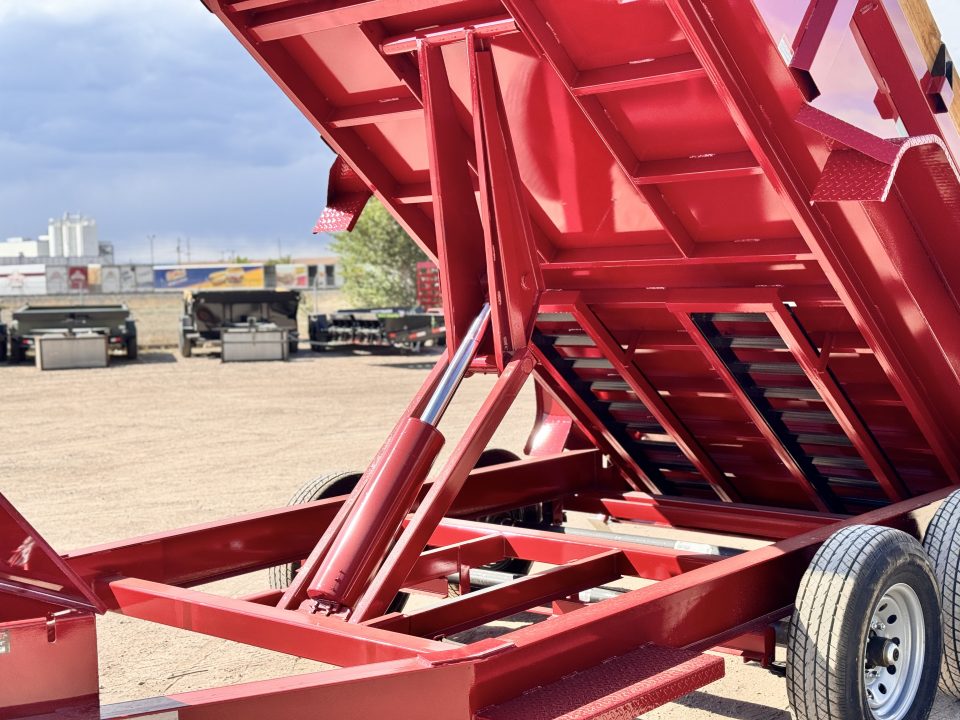 New 2026 Diamond T 7-14 Dump W/ 7 Gauge Floor/Wall 7K Axles