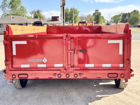 New 2026 Diamond T 7-14 Dump W/ 7 Gauge Floor/Wall 7K Axles