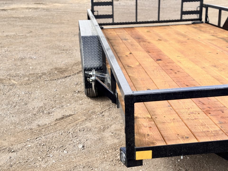 New 2026 Load Trail 7-14 Tandem Axle Ramp Gate Utility 7K GVWR
