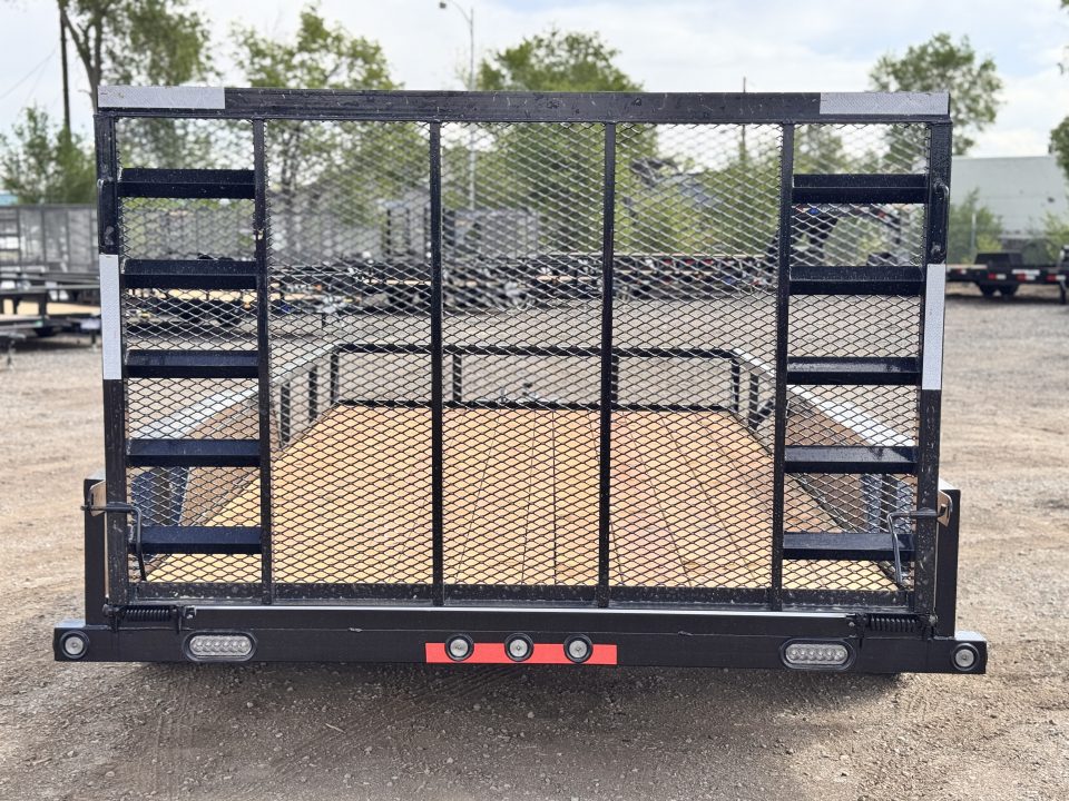 New 2026 Load Trail 7-14 Tandem Axle Ramp Gate Utility 7K GVWR