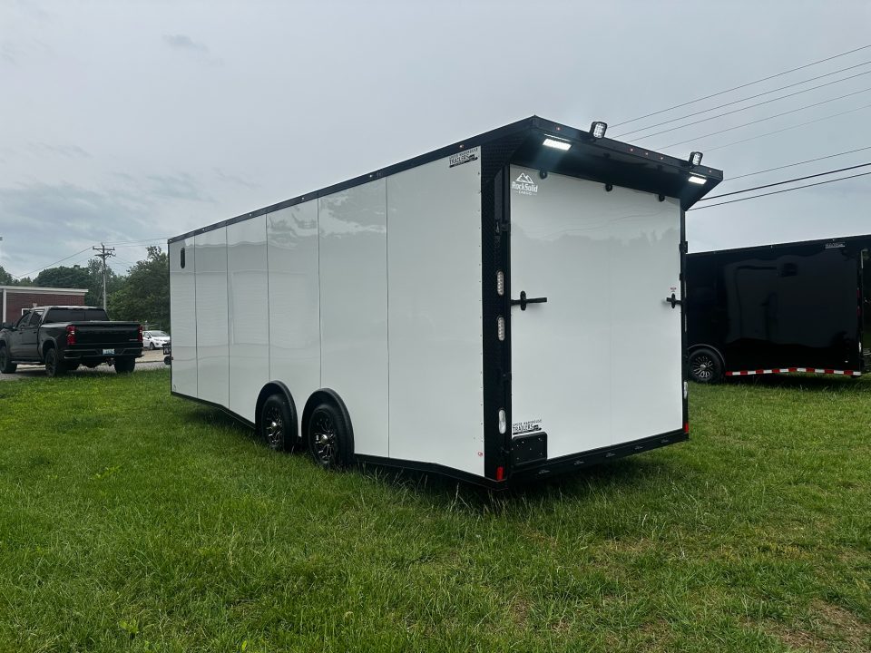New 2026 Rock Solid Cargo 8.5x24 7'6" Interior-Race Trailer- Finished Interior- 5200lb Torsion Axle