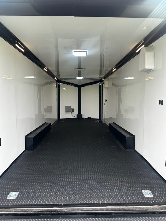 New 2026 Rock Solid Cargo 8.5x24 7'6" Interior-Race Trailer- Finished Interior- 5200lb Torsion Axle