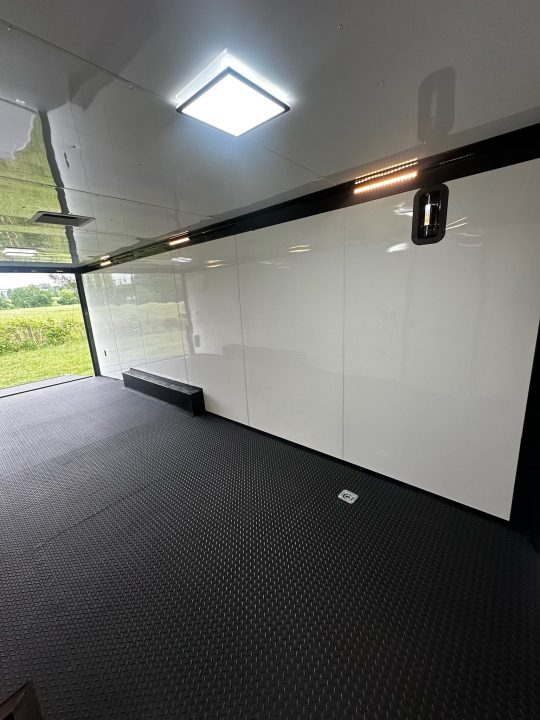 New 2026 Rock Solid Cargo 8.5x24 7'6" Interior-Race Trailer- Finished Interior- 5200lb Torsion Axle