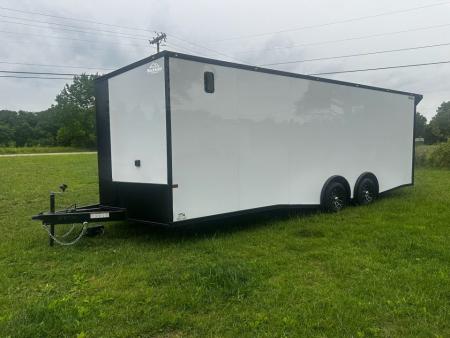 New 2026 Rock Solid Cargo 8.5x24 7'6" Interior-Race Trailer- Finished Interior- 5200lb Torsion Axle