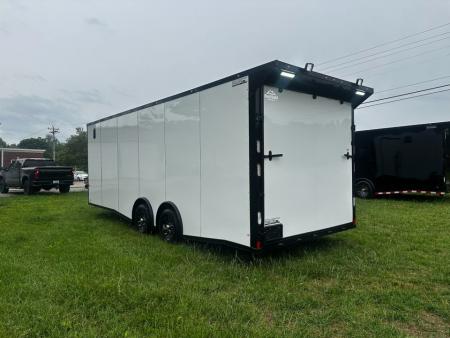 New 2026 Rock Solid Cargo 8.5x24 7'6" Interior-Race Trailer- Finished Interior- 5200lb Torsion Axle