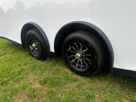 New 2026 Rock Solid Cargo 8.5x24 7'6" Interior-Race Trailer- Finished Interior- 5200lb Torsion Axle