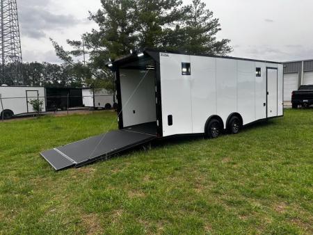 New 2026 Rock Solid Cargo 8.5x24 7'6  Interior-Race Trailer- Finished Interior- 5200lb Torsion Axle