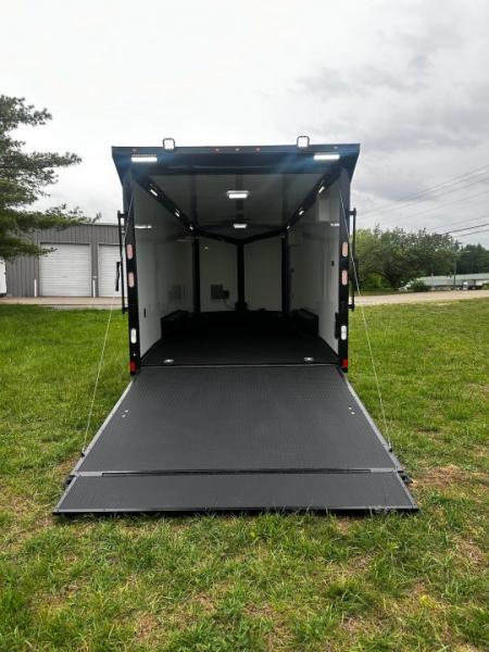 New 2026 Rock Solid Cargo 8.5x24 7'6" Interior-Race Trailer- Finished Interior- 5200lb Torsion Axle