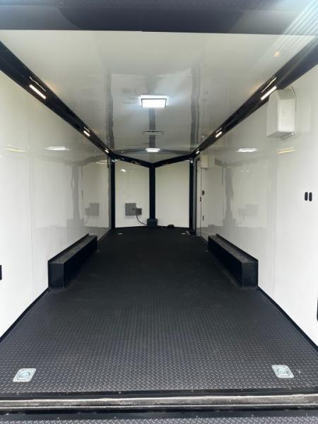 New 2026 Rock Solid Cargo 8.5x24 7'6" Interior-Race Trailer- Finished Interior- 5200lb Torsion Axle