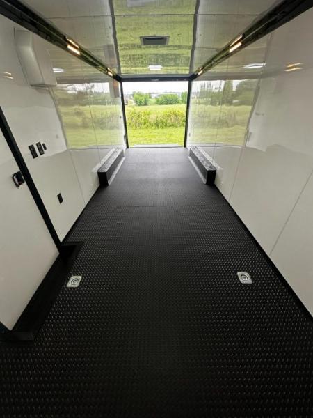 New 2026 Rock Solid Cargo 8.5x24 7'6" Interior-Race Trailer- Finished Interior- 5200lb Torsion Axle