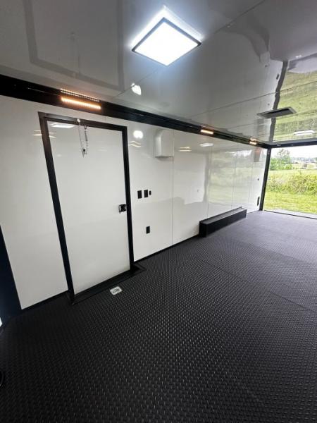 New 2026 Rock Solid Cargo 8.5x24 7'6" Interior-Race Trailer- Finished Interior- 5200lb Torsion Axle