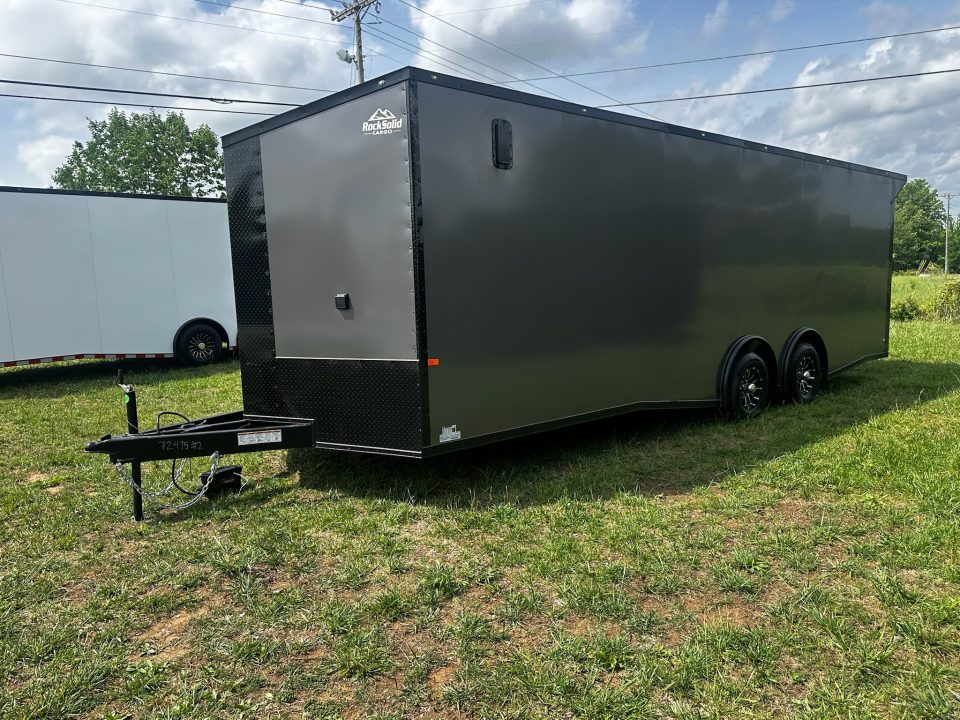 New 2026 Rock Solid Cargo 8.5x24 Interior-Race Trailer- Finished Interior- 5200lb Torsion Axle